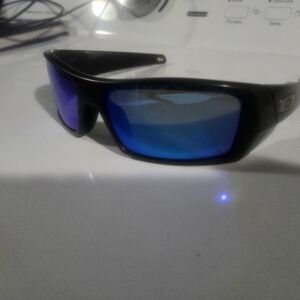 Oakley Black and Blue Sport Sunglasses
